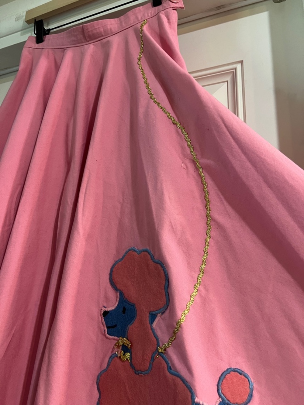Vintage 1950’s Pink Poodle Skirt/ Stage Production Piece - Picture 6 of 10